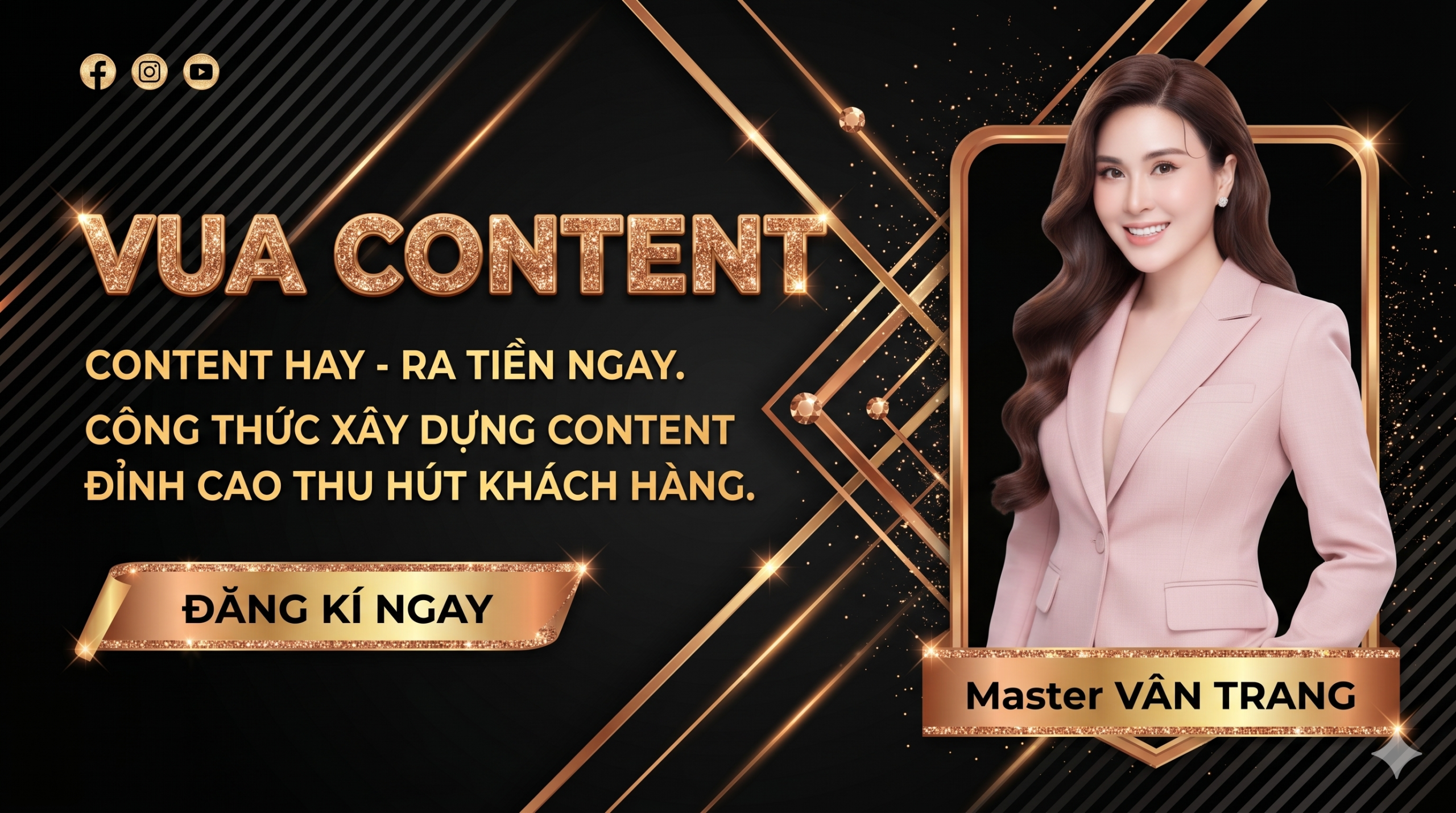 BANER VUA CONTENT VEST HỒNG